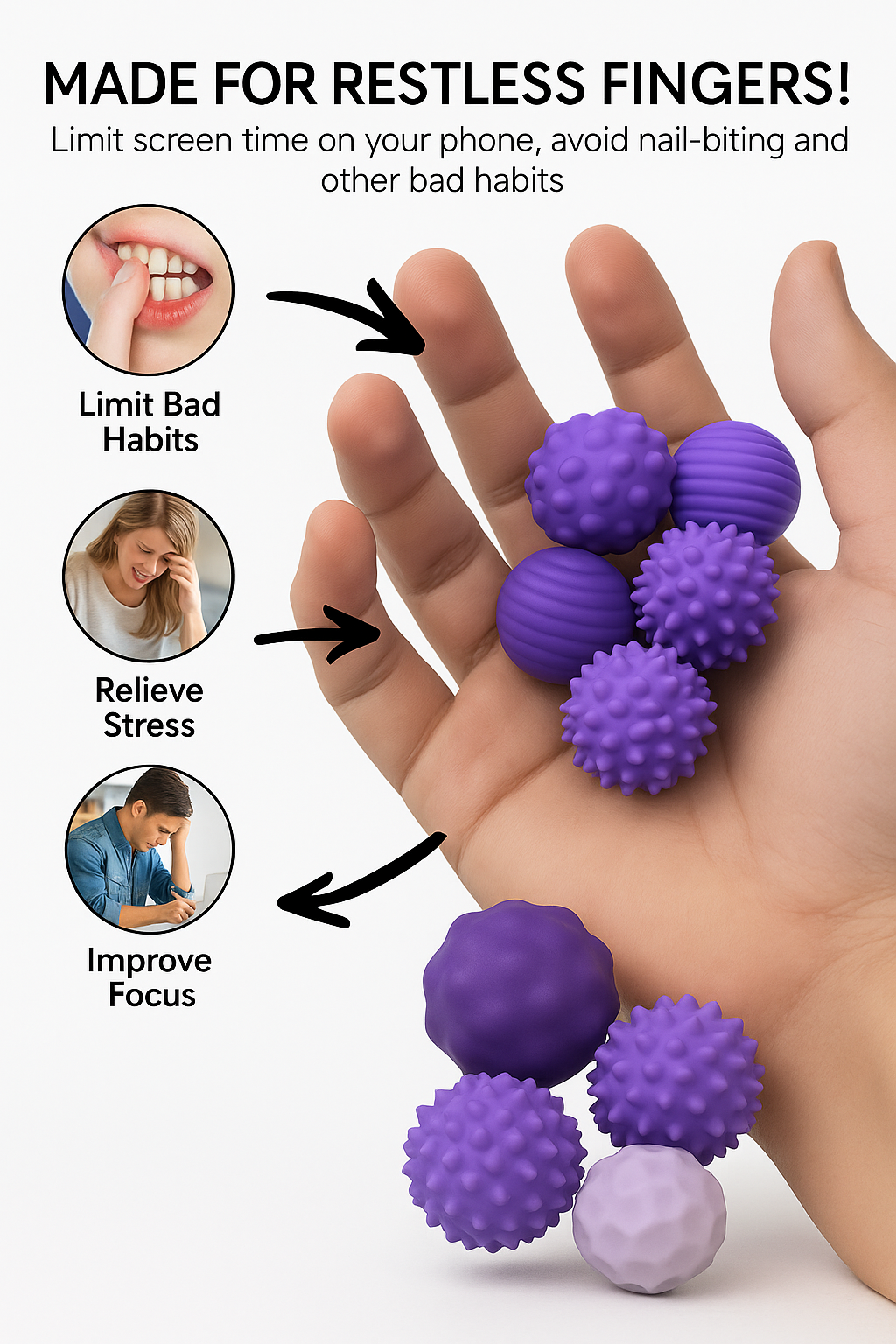 Magnetic Serenity Fidget Balls™